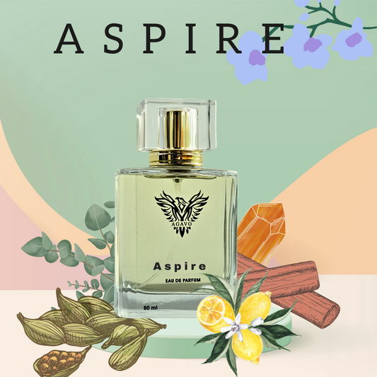 AGAVO Aspire Perfume – A Signature of Confidence, Elegance, and Individuality

Step into your power with AGAVO Aspire Eau De Parfum, a luxurious unisex fragrance designed to reflect your ambition, style, and self-confidence. Crafted for both men and women, Aspire is more than just a perfume—it’s an olfactory expression of who you aspire to be.

This 80ml Eau De Parfum blends premium global ingredients into a sophisticated scent that evolves gracefully throughout the day. Whether you're heading to a high-sta